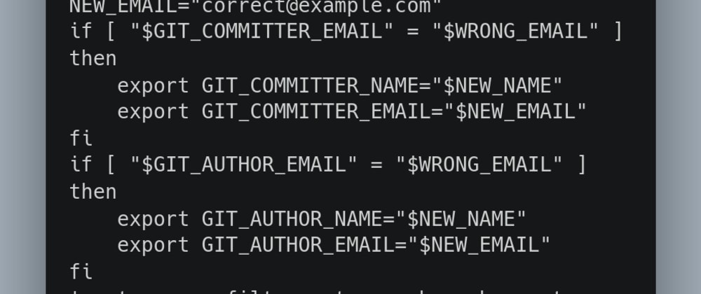Cover image for How to separate your work and personal commits in git (Fix and prevent)