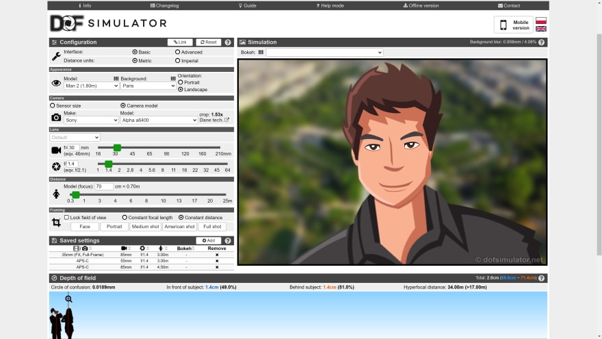 DOF Simulator
