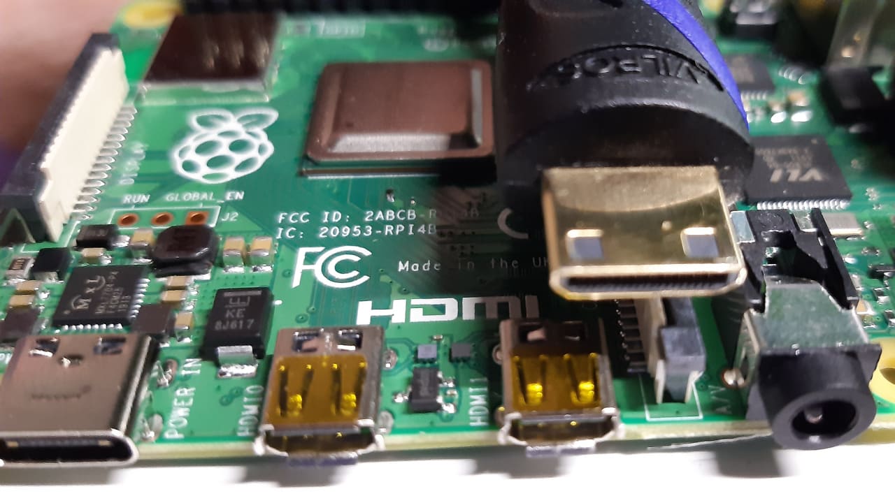 Micro HDMI to HDMI Cable for Raspberry Pi 4B