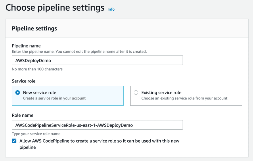 Pipeline Settings