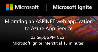 Migrating an ASP.NET web application to Azure App Service