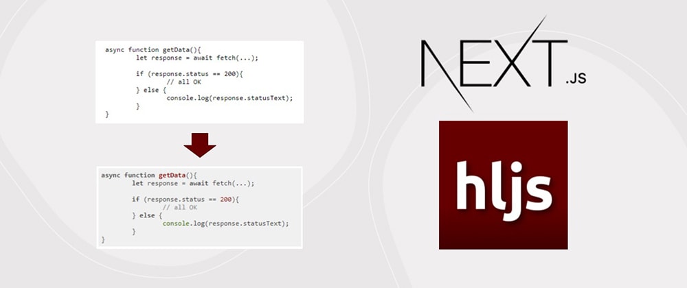 How to use Highlight.js on a Next.js site