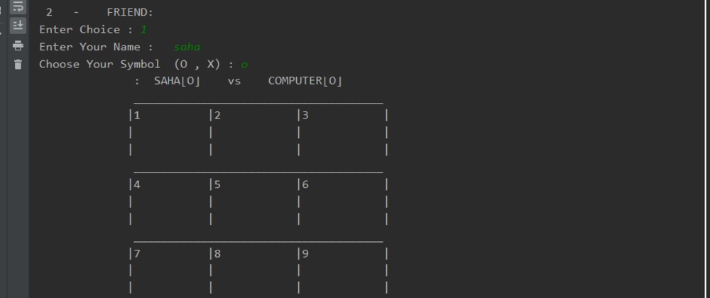 Coding a Tic-Tac-Toe game. Playing Tic-Tic-Toe is easy, coding it