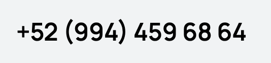 Masked phone number representation