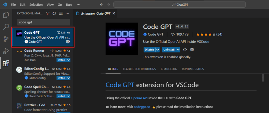 Install-CodeGPT