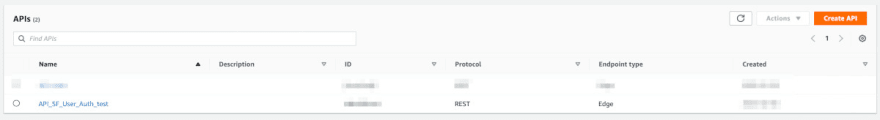 check api gateway
