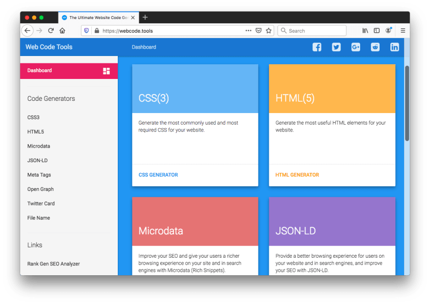 Web Code Tools