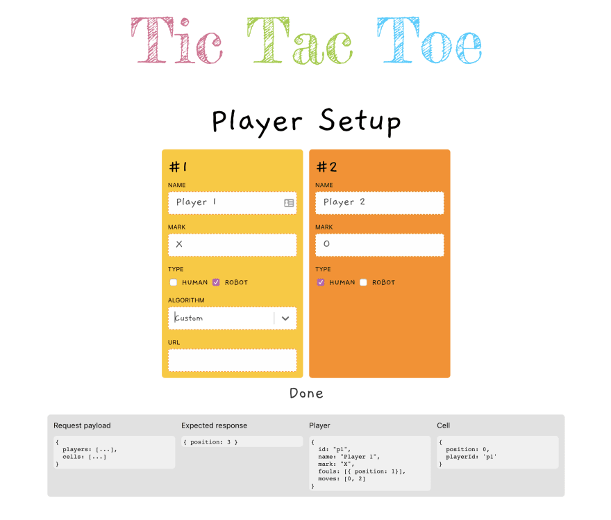 Tic Tac Toe - Custom