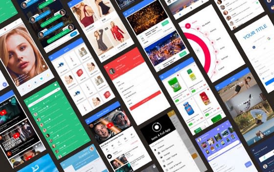 Ionic 4 Full App with huge number of layouts and features