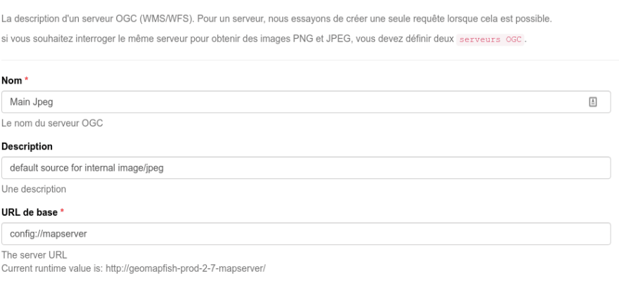 GeoMapFish administration documentation