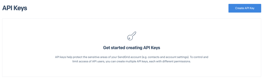 Create API Key