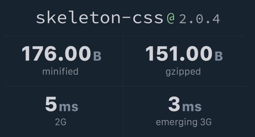 Skeleton CSS framework