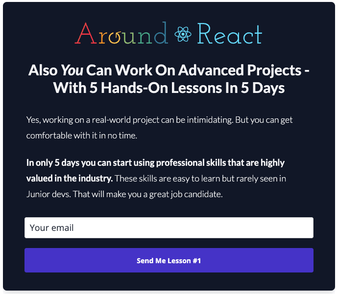 Around React Email Course