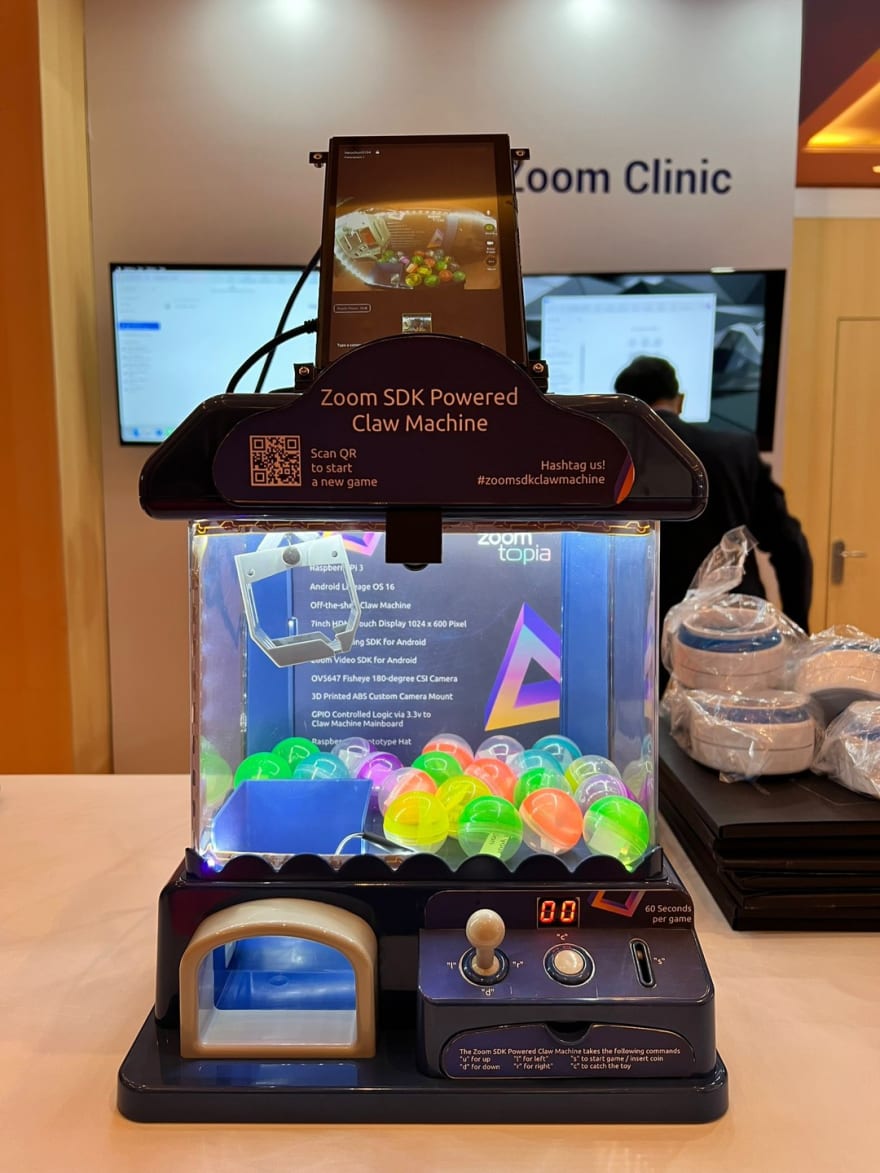 Zoom SDK Powered Claw Machine DEV Community