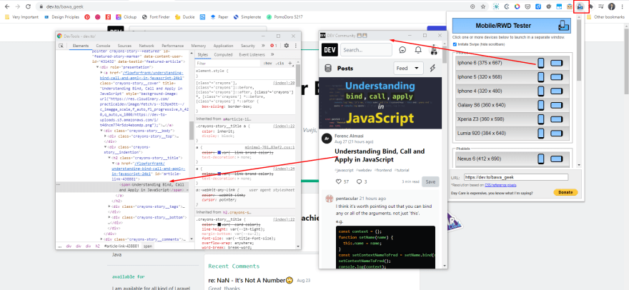 22 Best Chrome Extensions for Web Developers & Designers