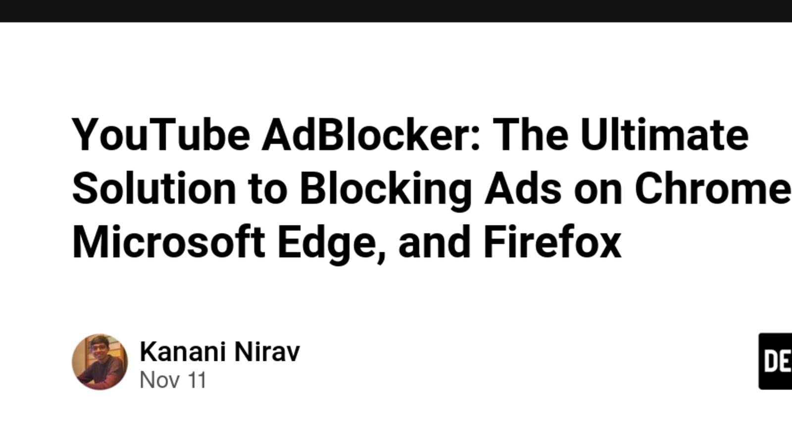 Block ads in Mozilla Firefox