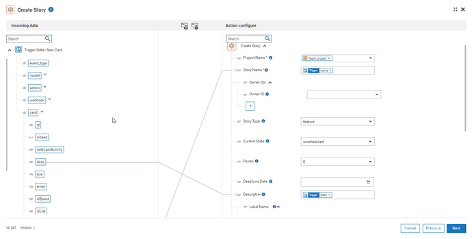 Pivotal Tracker connector configuration