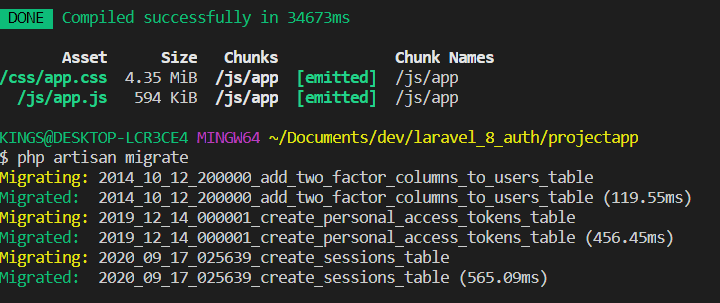 migration Command
