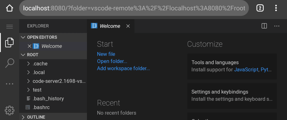 How to install Vscode on android
