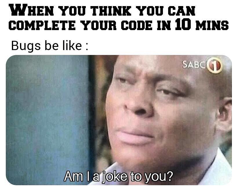 Bugs meme