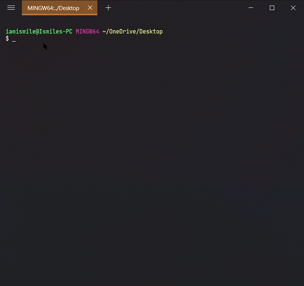 To check the curretn directory!