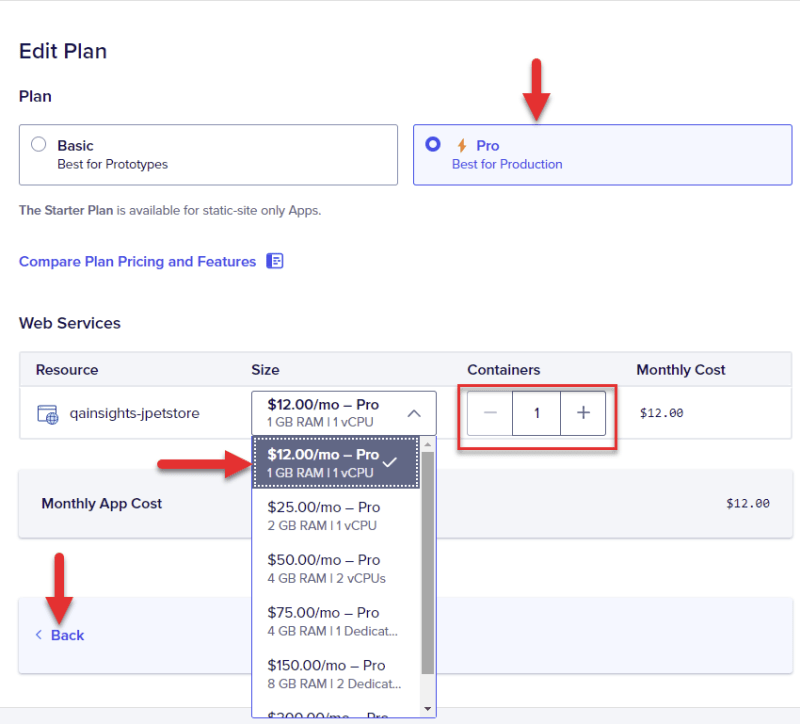 Select Plan