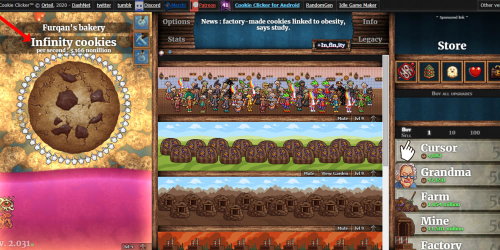 Cookie Clicker save data · GitHub