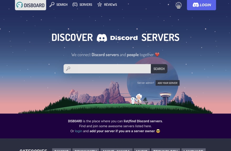 Public Discord Servers  DISBOARD: Discord Server List