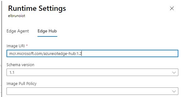 update edgeHub runtime settings to 1.2