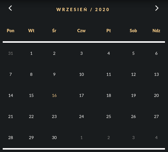 calendar