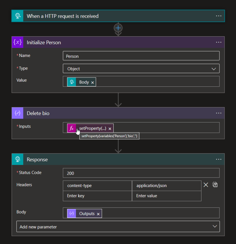 Logic App closeup