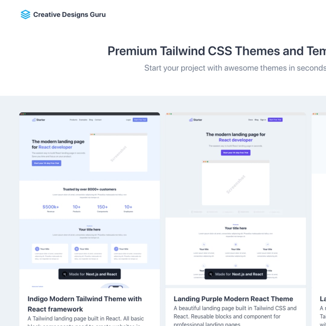 Desenvolvendo uma landing Page em NextJs c/ Tailwind CSS