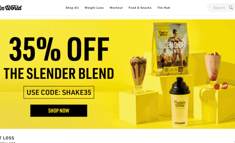 exemplos site amarelo