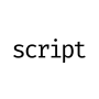 Script Clothing logo