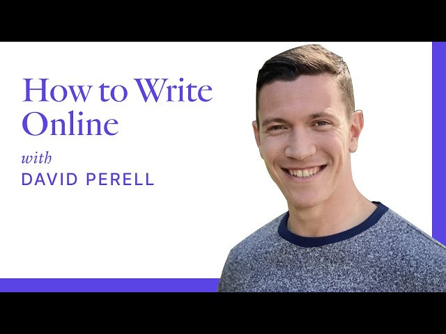 How to Write Online Workshop