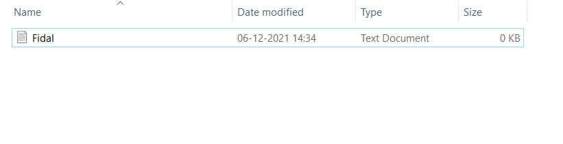 initialize