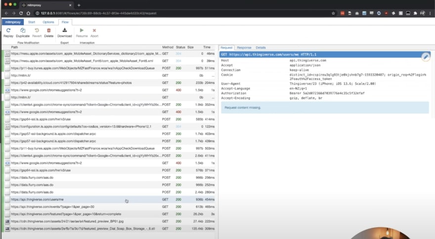 Tutorial: Reverse Engineering a Private API