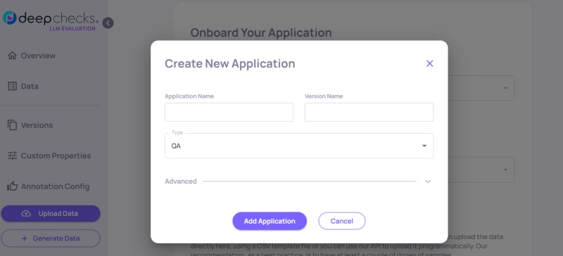 create account