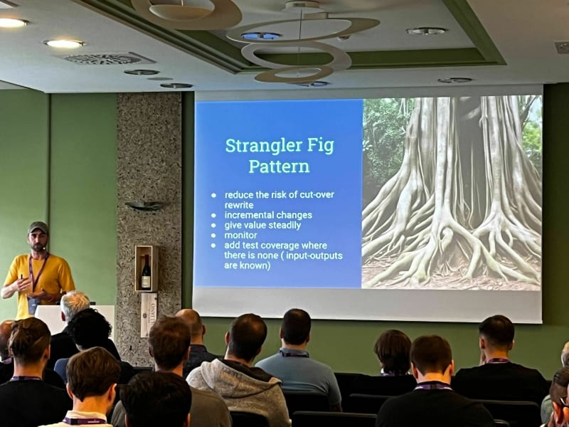 talking about strangler fig tree pattern