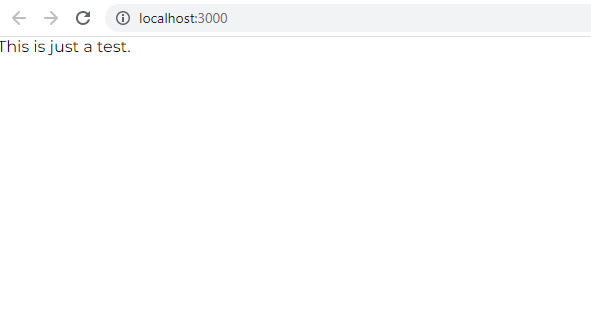 SC localhost result