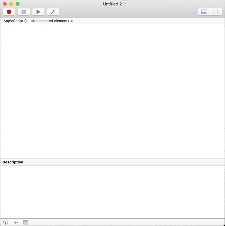 AppleScript Editor