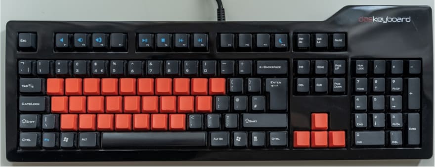 Full-size keyboard