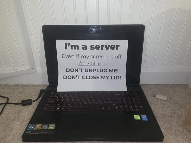 Don't close the server