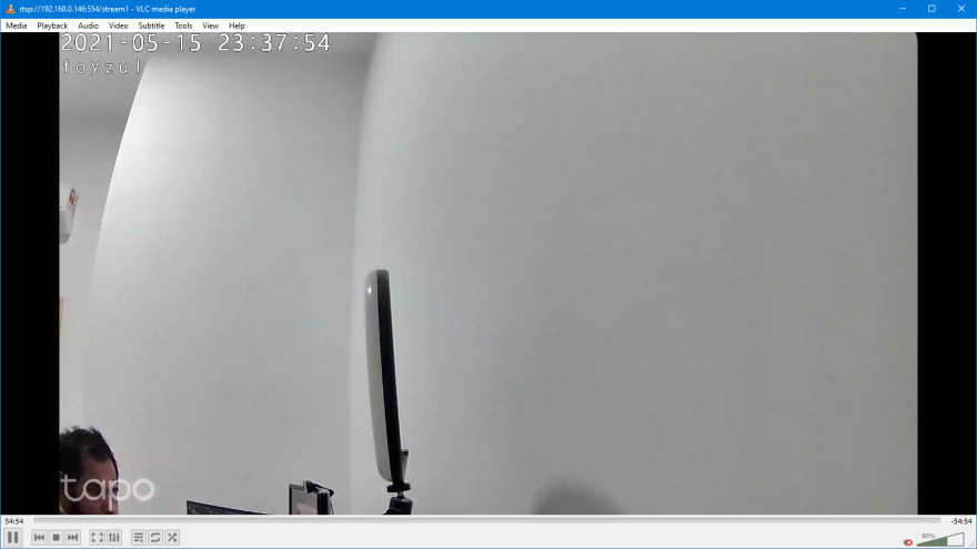 How to stream your IP Camera RTSP into browser HLS using