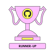 GitHub + DEV 2023 Hackathon Runner Up badge