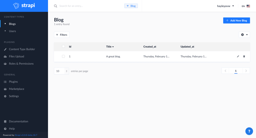Using Strapi to create a blog DEV Community