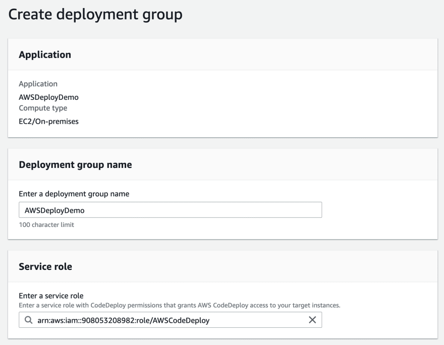 Create Deployment