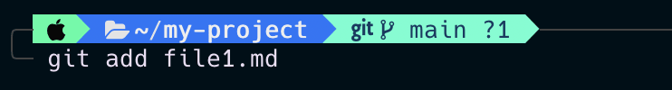 git add