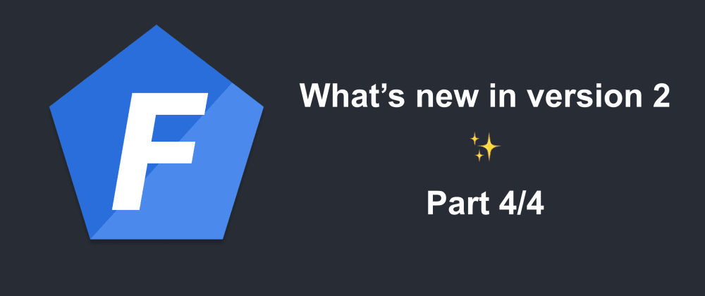 Cover image for Node.JS - Foal framework - What's new in version 2 (4/4)