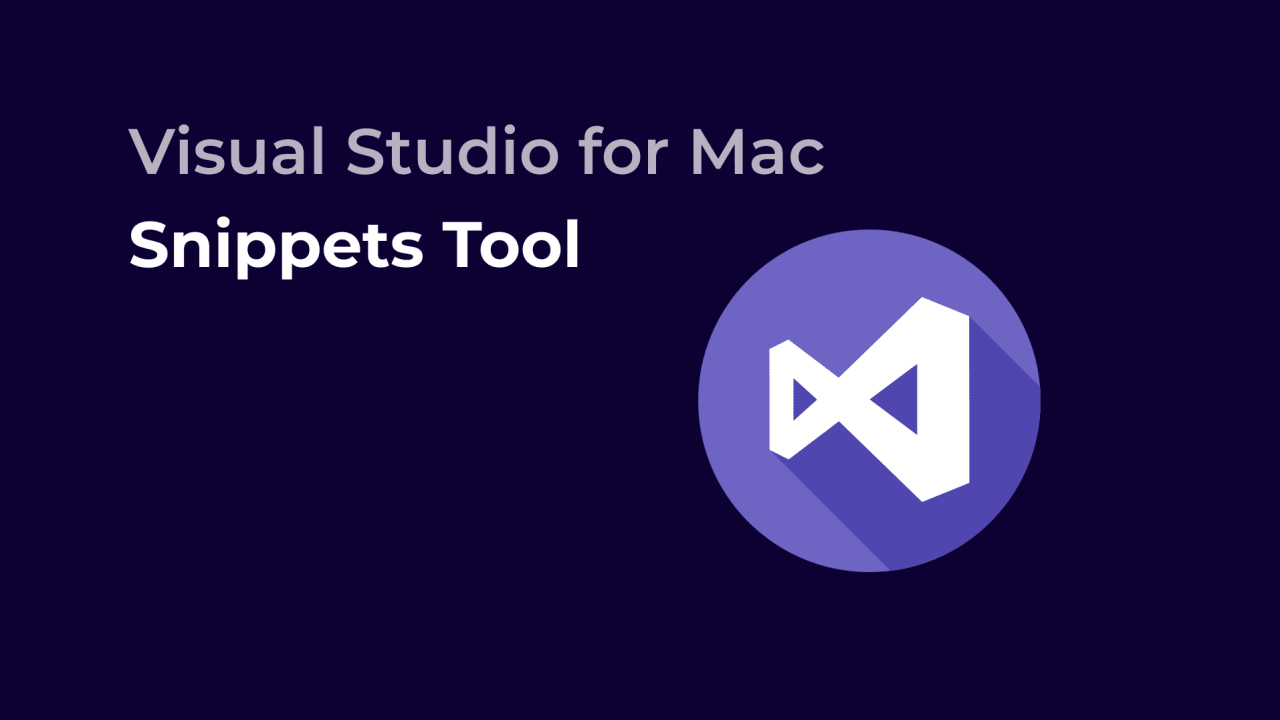 visual studio for mac prop snippet